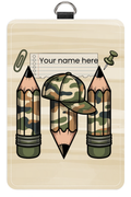 Camo 1 Badge Holder
