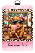 Cute Cow Badge Holder