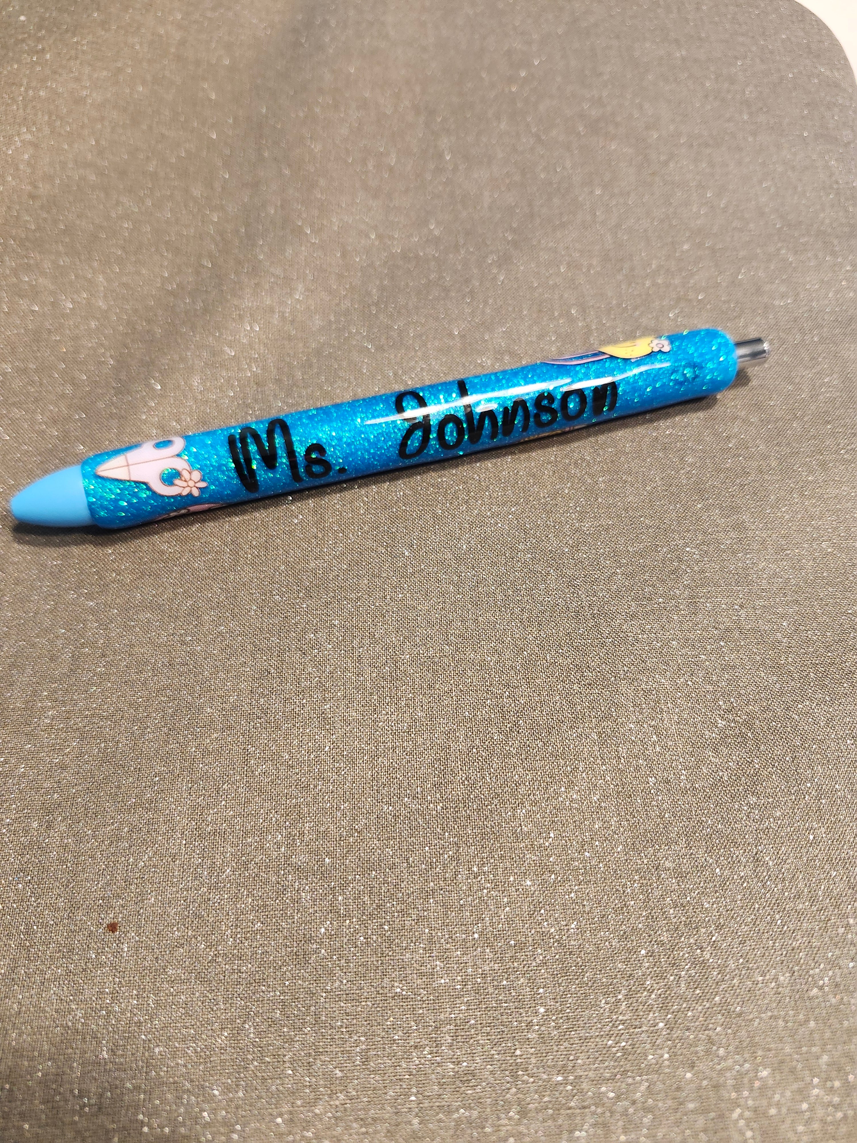 Blue Cutie Supplies Personalized Pen