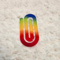 Rainbow Ombre 3 Jumbo Paper Clip