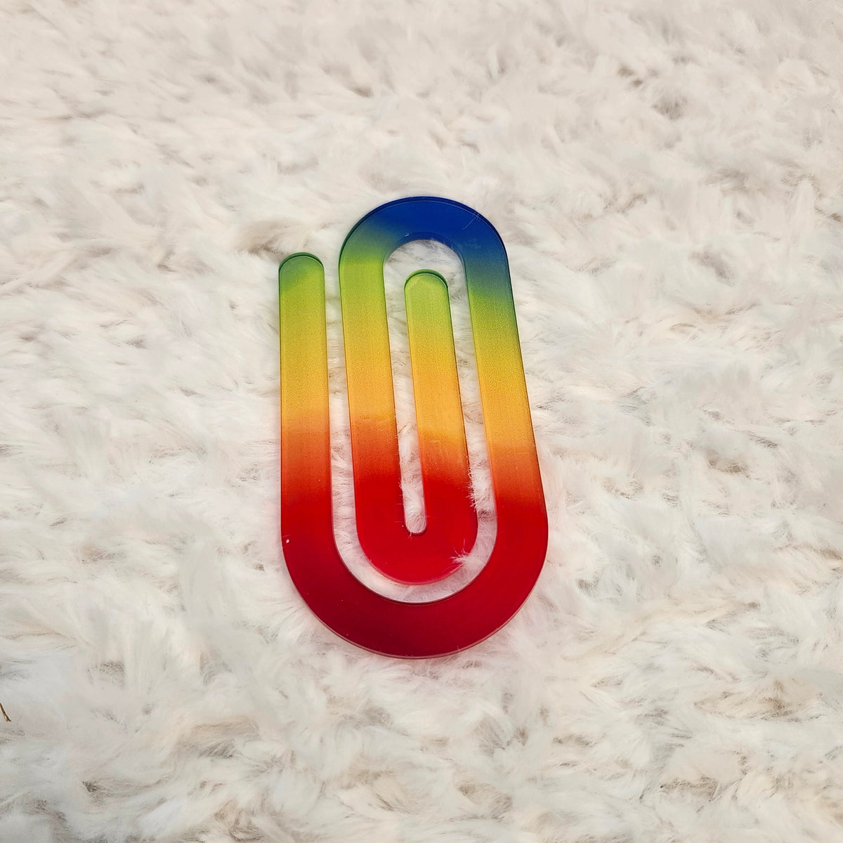 Rainbow Ombre 3 Jumbo Paper Clip