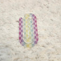 Pastel Checkers Jumbo Paper Clip
