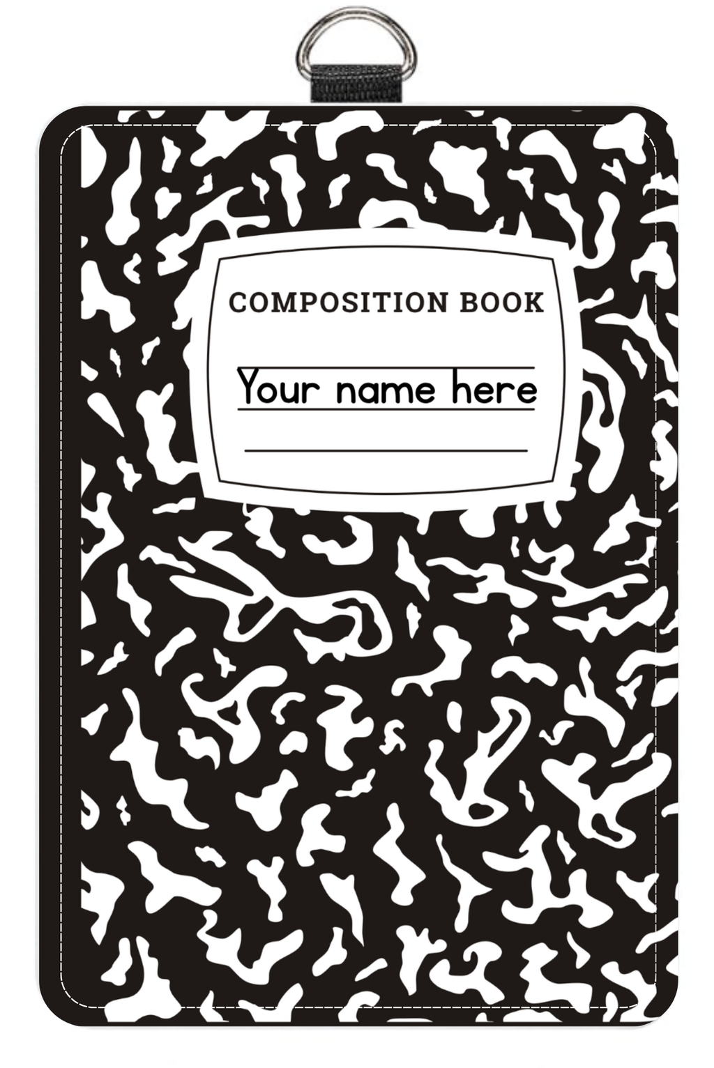 Classic Composition Badge Holder