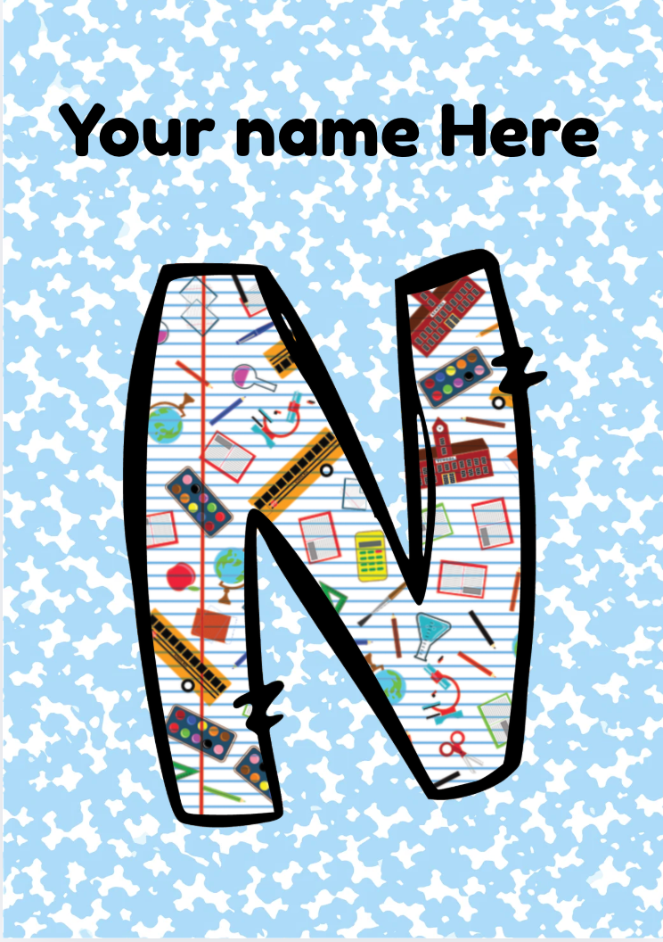 School Letter Badge Holder