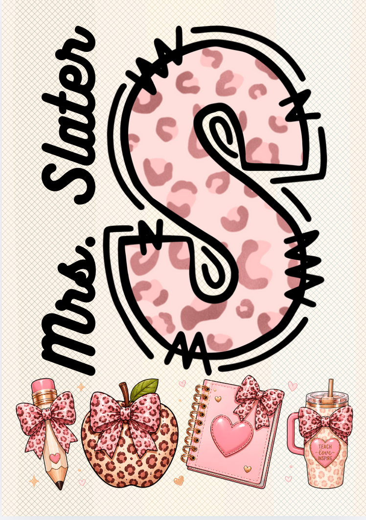 Pink Cheetah Badge Holder