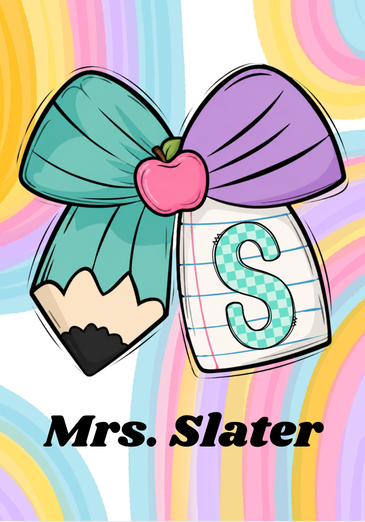 Pastel Rainbow Badge Holder